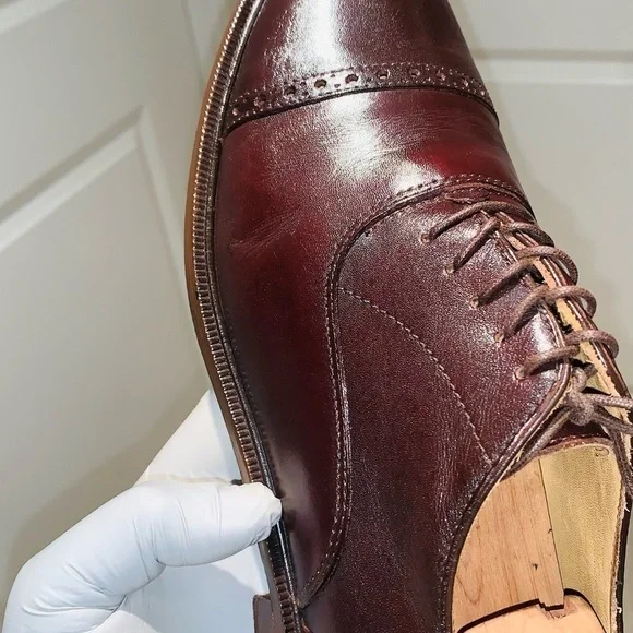 Alfani Leather Oxford Shoe. - Picture 9 of 13